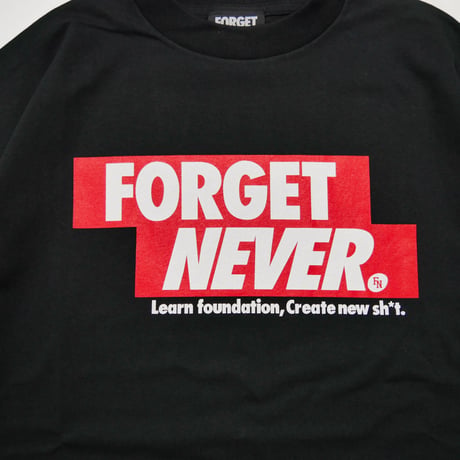 STILL HERE CLASSIC BOX LOGO T-SHIRTS(BLACK)