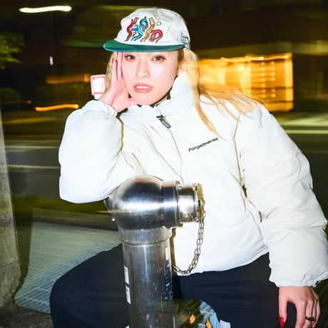 REVERSIBLE INNERCOTTON JACKET (BLACK/OFF WHITE)