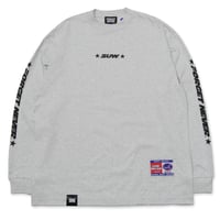 SUW WEAR×FORGET NEVER MOTO LONG SLEEVE T-SHIRTS (ASH)