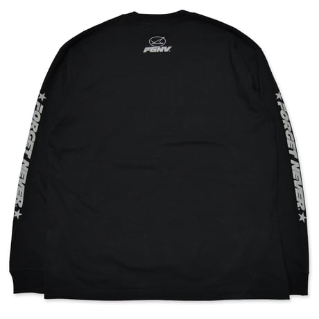 SUW WEAR×FORGET NEVER MOTO LONG SLEEVE T-SHIRTS (BLACK)