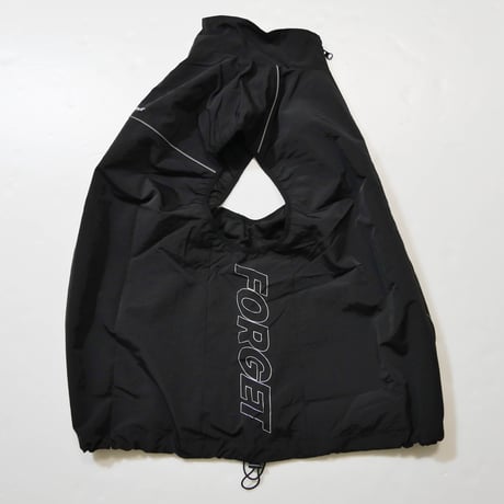 SIDE LOGO NYLON VEST (BLACK)