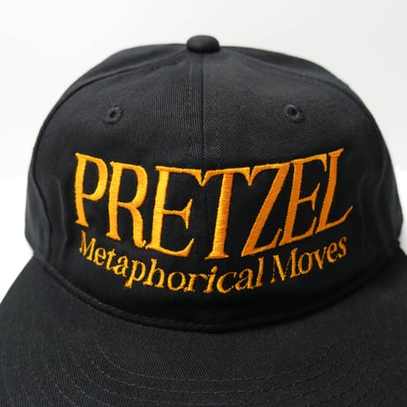 METAPHORICAL MOVES 6PANEL CAP"PRETZEL"(BLACK)