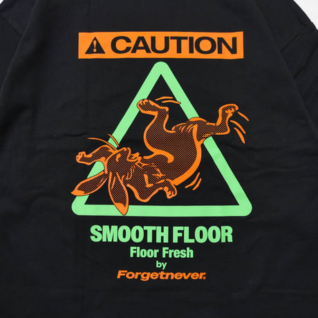SMOOTH FLOOR T-SHIRTS (BLACK)