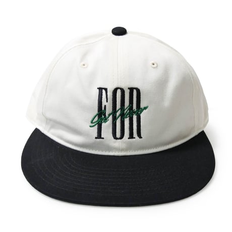 FOR 2TONE 6PANEL CAP(OFF WHITE/BLACK)