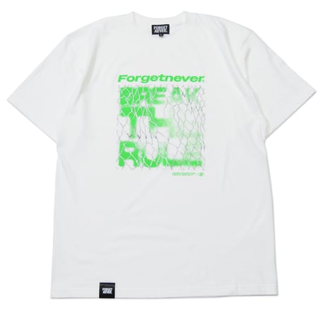 BREAK THE RULE T-SHIRTS (WHITE)