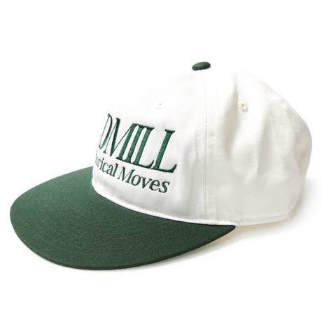 METAPHORICAL MOVES 6PANEL CAP"WINDMILL"(OFF WHITE/D.GREEN)