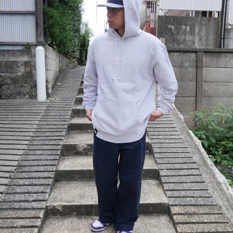 CLASSIC MOTOR LOGO HOODIE (ASH)