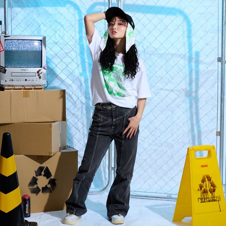 BREAK THE RULE T-SHIRTS (WHITE)