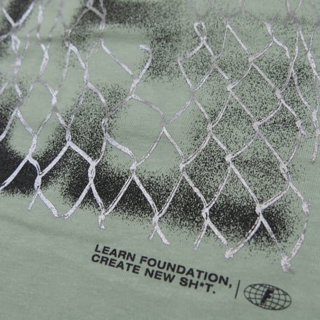 BREAK THE RULE T-SHIRTS (SMOKY GREEN)