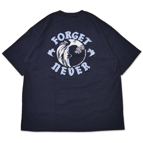 FLOW LIKE WATER T-SHIRTS (NAVY)