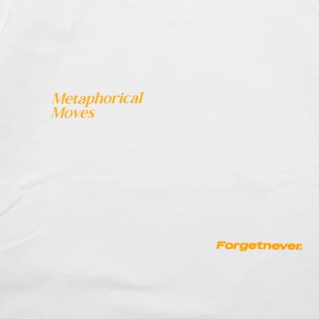 METAPHORICAL MOVES T-SHIRTS"PRETZEL"(WHITE)