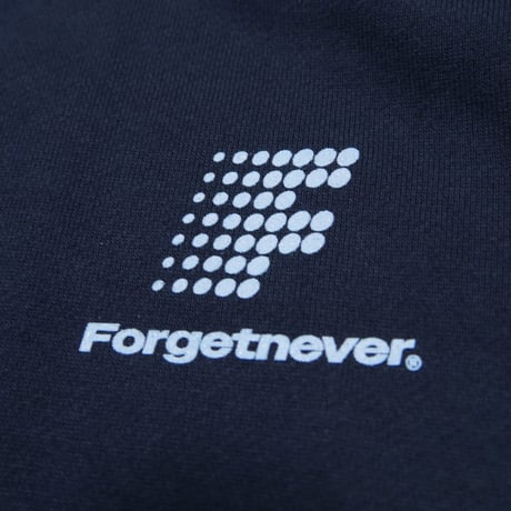F DOTS LOGO ZIP UP HOODIE (NAVY)