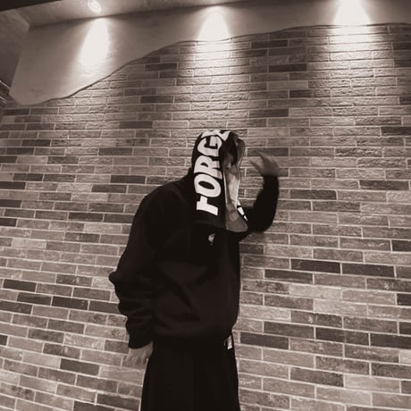 LOGO MUFFLER TOWEL (BLACK)
