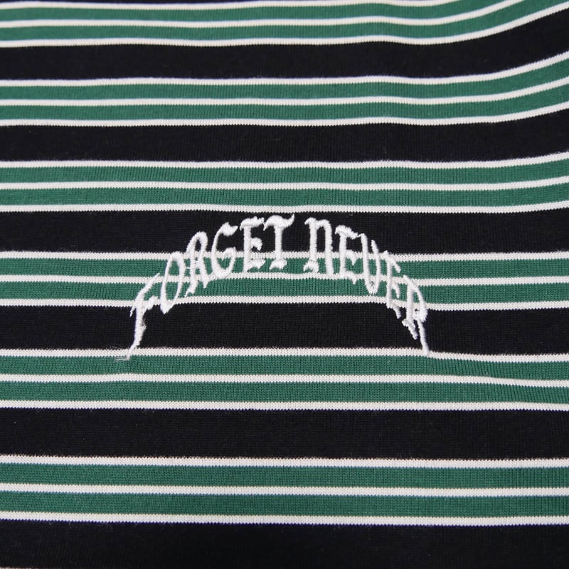 OLD ARCH MULTI BORDER T-SHIRTS (GREEN) | FORGET