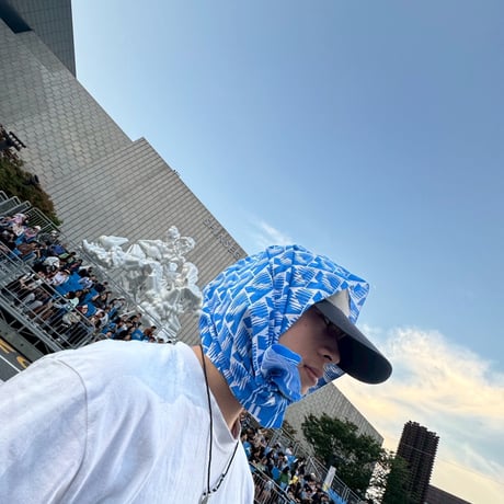 16FLOW LOGO TENUGUI (BLUE)