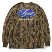CLASSIC MOTOR LOGO CAMO L/S T-SHIRTS (BROWN TREE CAMO)