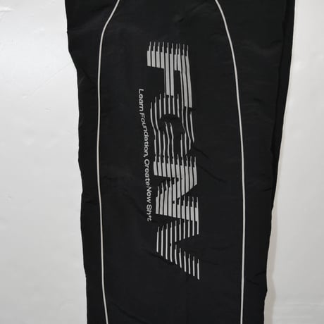 REFLECTIVE TRACK PANTS (BLACK)