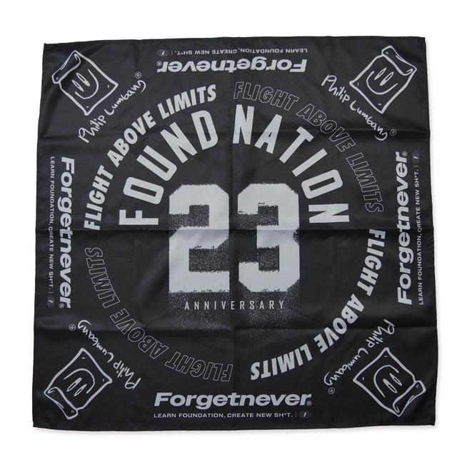 FN JAM23 BIG BANDANA（BLACK）