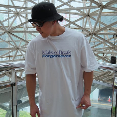 MAKE OR BREAK T-SHIRTS 【WHITE】