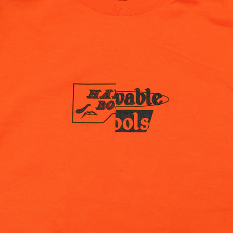 BBOY YU-KI & Taichi SIGNATURE MODEL "HAPPY FOOLS" L/S T-SHIRTS (ORANGE)