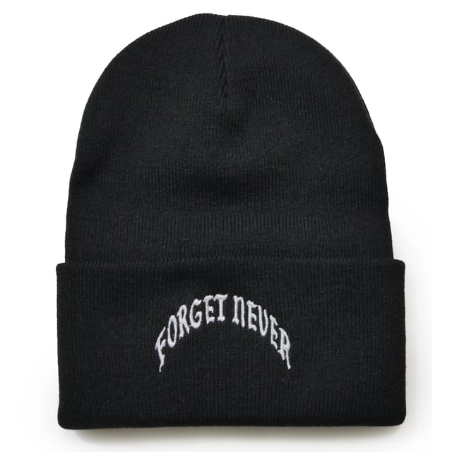 OLD ARCH LOGO BEANIE  (BLACK)