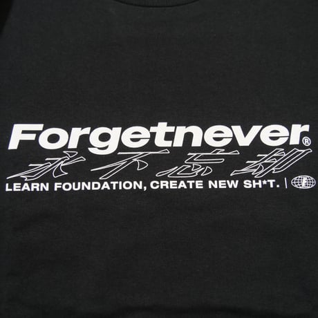 永不忘却 T-SHIRTS (BLACK)