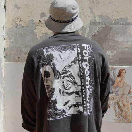 永不忘却 L/S T-SHIRTS (SUMI)