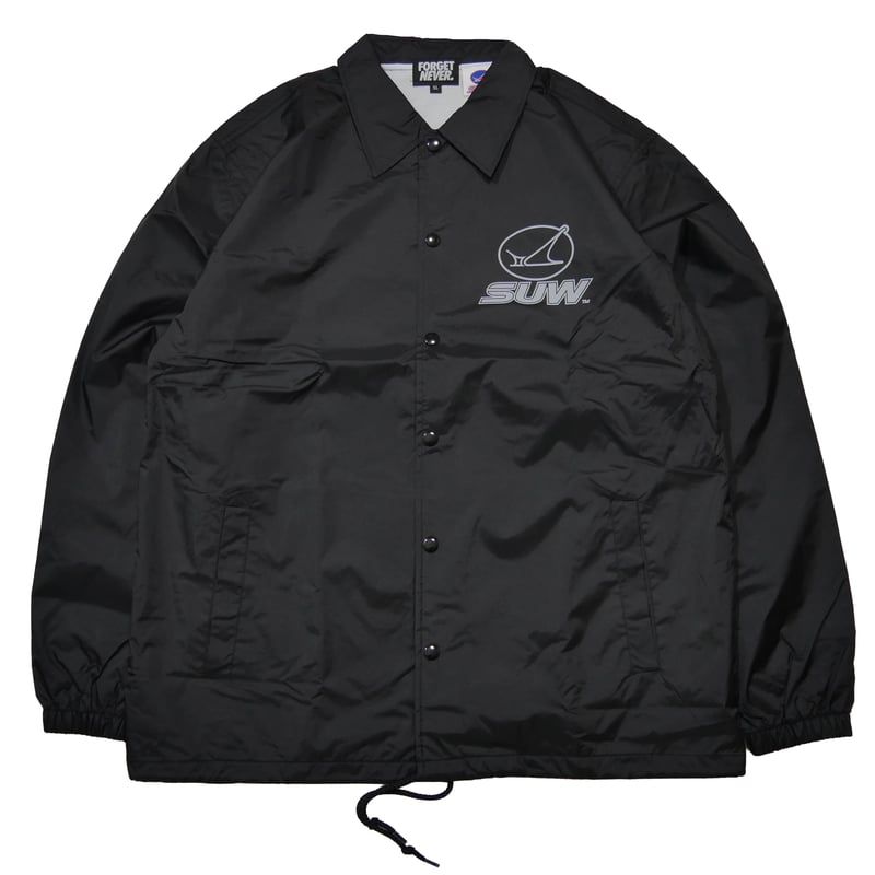 SUW WEAR×FORGET NEVER CLASSIC LOGO COACH JACKET