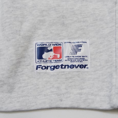 LOGO SWEAT SHORTS (ASH)