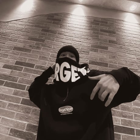 LOGO MUFFLER TOWEL (BLACK)