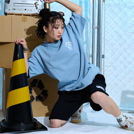 LOGO SWEAT SHORTS (BLACK)