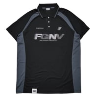 ACTIVE GAME POLO T-SHIRTS (BLACK)