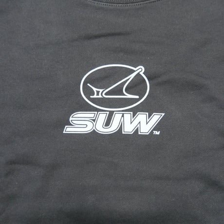 SUW WEAR×FORGET NEVER CLASSIC LOGO SWEAT SHIRTS (NAVY)