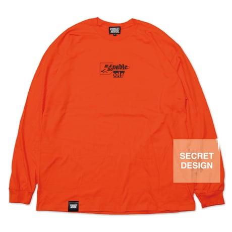 BBOY YU-KI & Taichi SIGNATURE MODEL "HAPPY FOOLS" L/S T-SHIRTS (ORANGE)