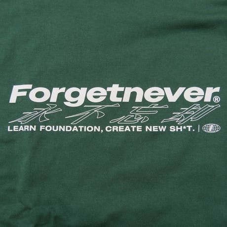 永不忘却 L/S T-SHIRTS (GREEN)