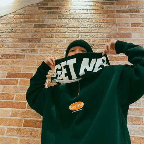 LOGO MUFFLER TOWEL (BLACK)
