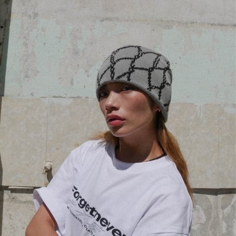 BREAK THE RULE BEANIE (GRAY)