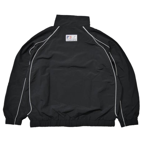 REFLECTIVE TRACK JACKET (BLACK)