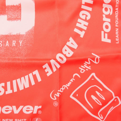 FN JAM23 BIG BANDANA（RED）