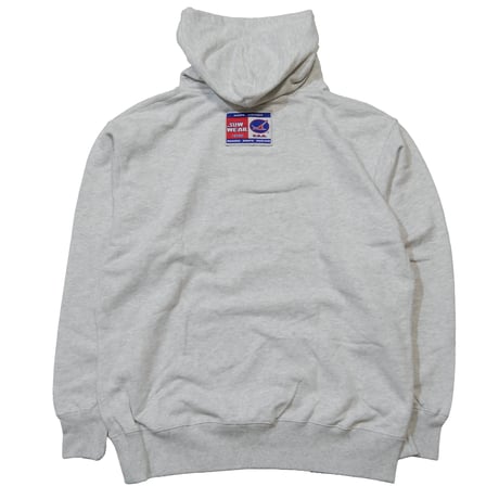 SUW WEAR×FORGET NEVER CLASSIC LOGO HOODIE (ASH)