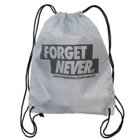 BOX LOGO draw string bag (L.GRAY)