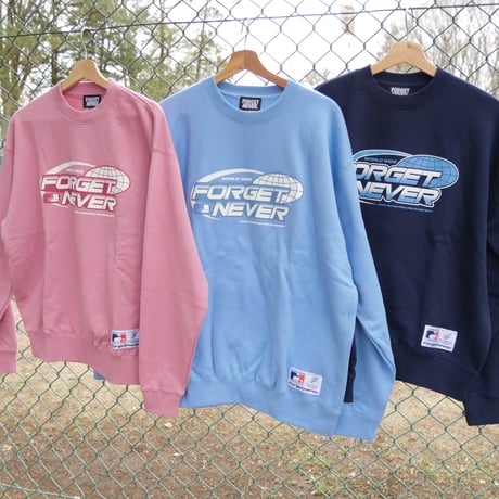 WORLD WIDE SWEAT SHIRTS (NAVY)