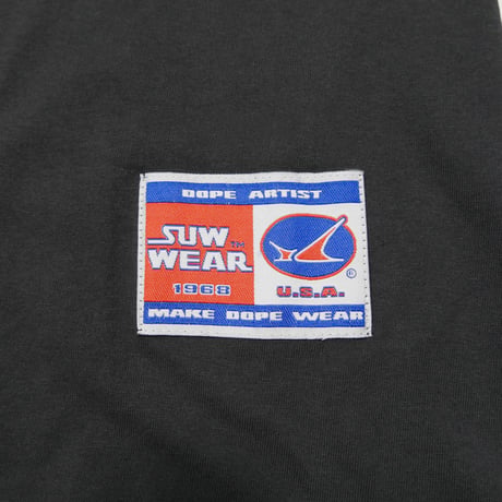 SUW WEAR×FORGET NEVER RINGER T-SHIRTS (SUMI/H.GRAY)