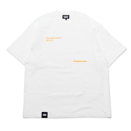 METAPHORICAL MOVES T-SHIRTS"PRETZEL"(WHITE)