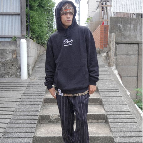CLASSIC MOTOR LOGO HOODIE (BLACK)