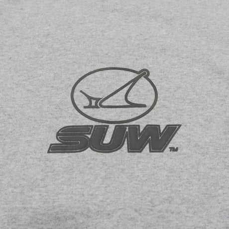 SUW WEAR×FORGET NEVER RINGER T-SHIRTS (H.GRAY/SUMI)
