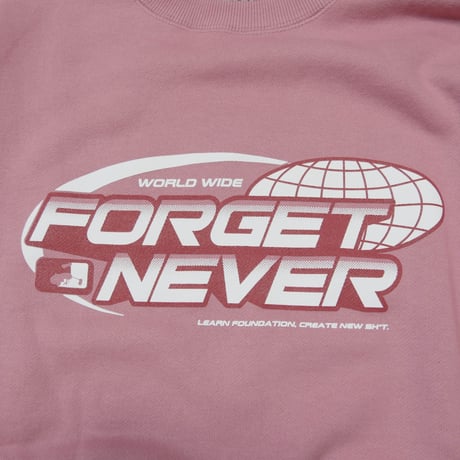 WORLD WIDE SWEAT SHIRTS (DUSTY PINK)