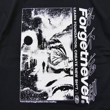 永不忘却 T-SHIRTS (BLACK)