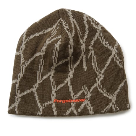 BREAK THE RULE BEANIE (BROWN)