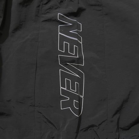 SIDE LOGO NYLON VEST (BLACK)